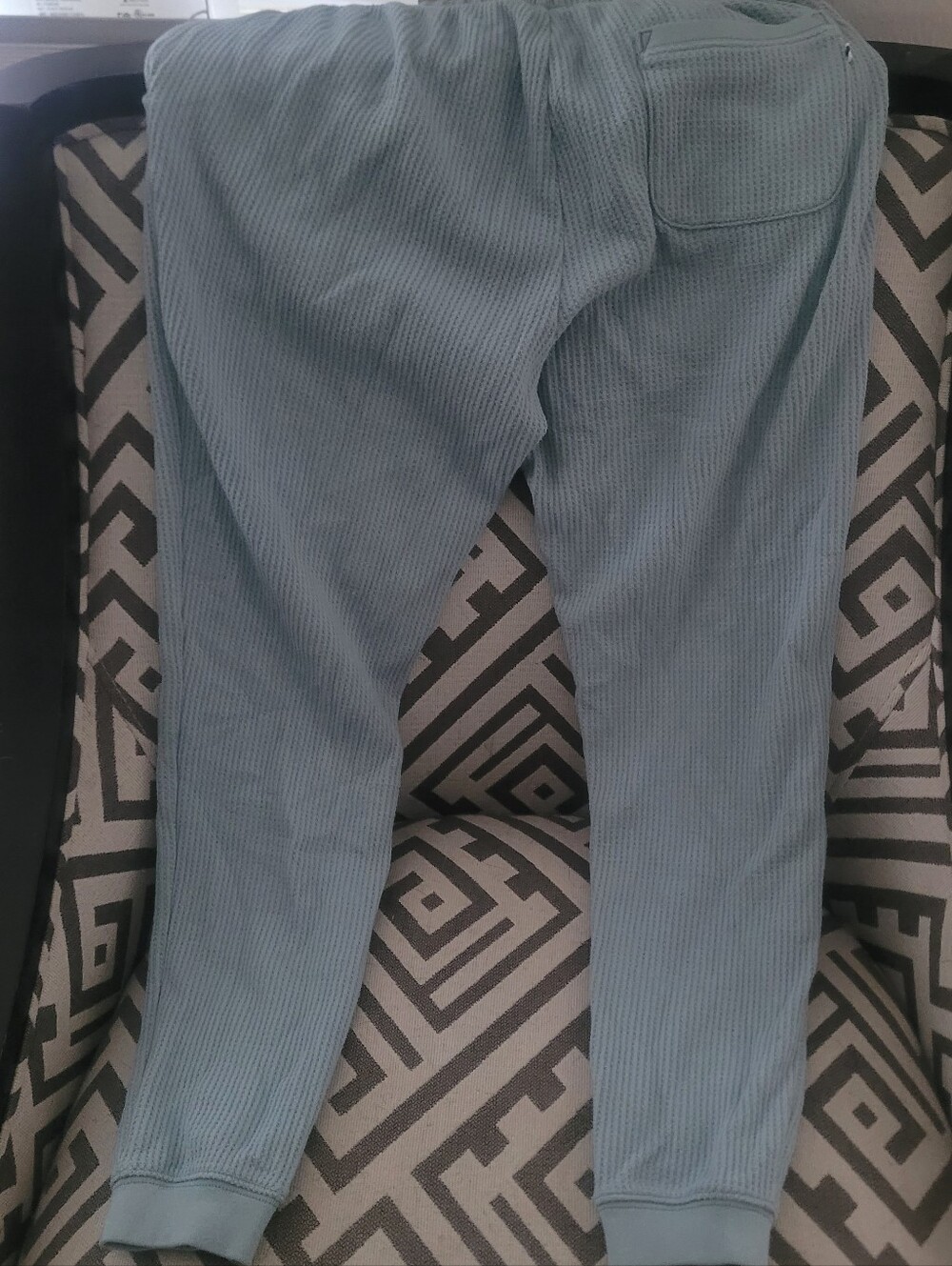 aerie Ribbed Jogger Pants — Light Blue